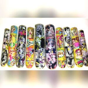 Hand crafted custom 10pc xxl long acrylic press on nails sz large